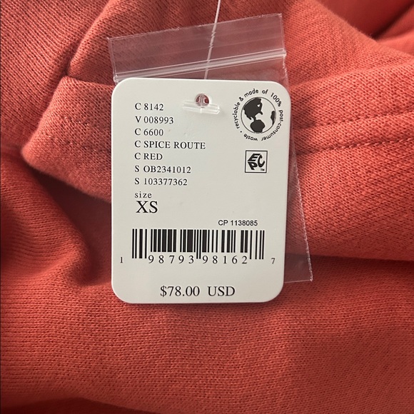 FREE PEOPLE FREE-EST MARINA BARREL PANTS SIZE XS-S MSRP $78.00 NWT - Picture 10 of 12